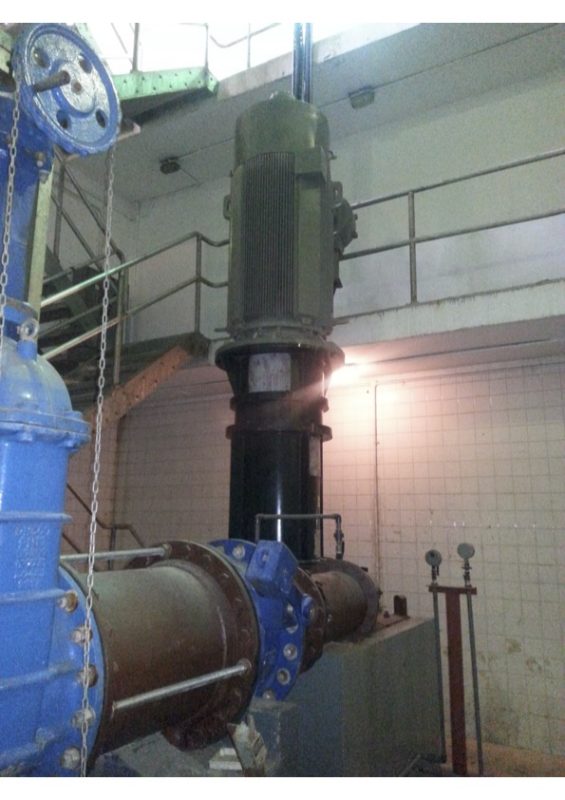 Cornell centrifugal vertical shaft pumps.