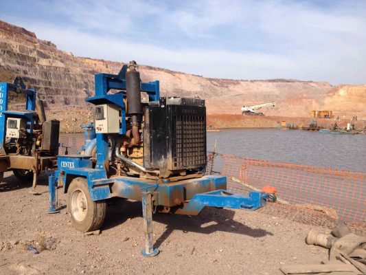 Trailer mounted water pump. Cornell centrifugal pumps. Mining pumps. Trailer mounted diesel water pump. Pit dewatering pumps. Mobile pit dewatering pumps. Mining pumps.