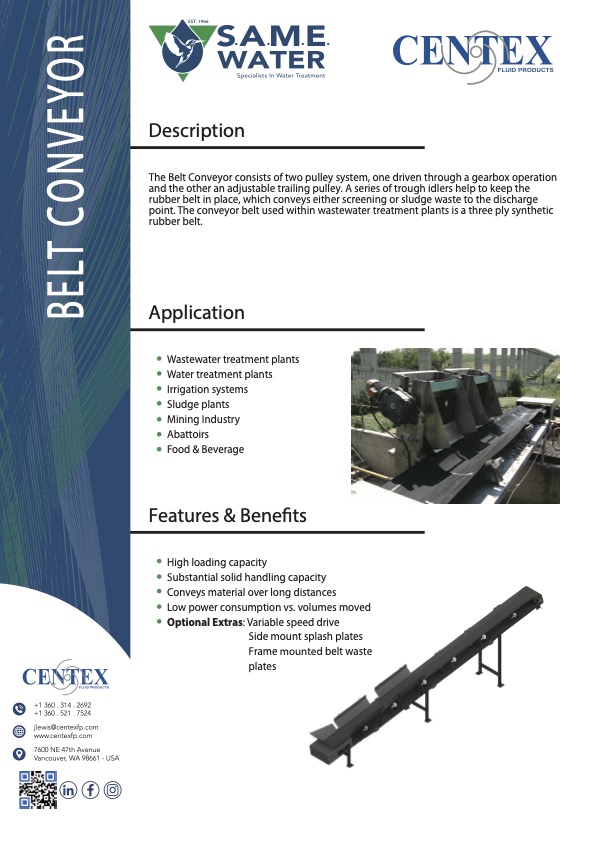 Belt Conveyor Brochure